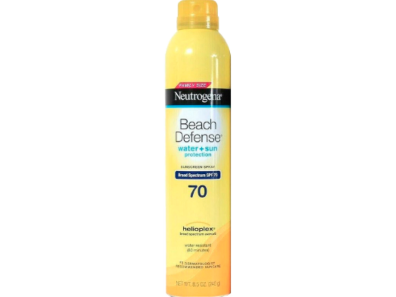Neutrogena Beach Defense Sunscreen Spray , SPF 70, 6.5 oz/184 g