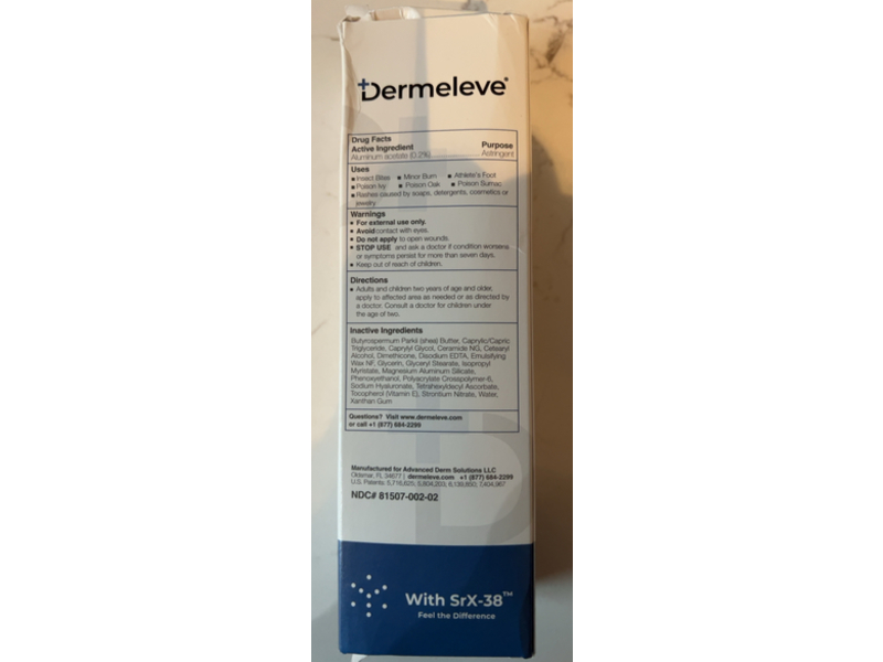 Dermeleve Soothing Cream, 60 g