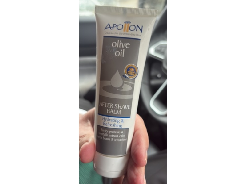 Apollon Hydrating & Refreshing After Shave Balm, Olive Oil, 2.53 fl oz/75 mL