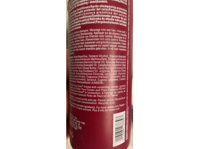 Aveda Color Control Conditioner, 33.8 fl oz/1 L