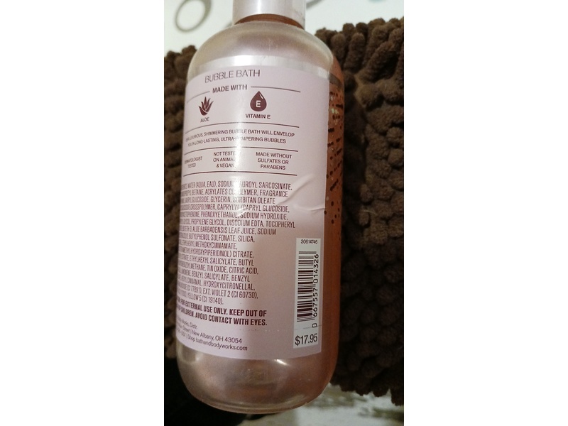 Bath & Body Works Bubble Bath, A Thousand Wishes, 10 fl oz/295 mL