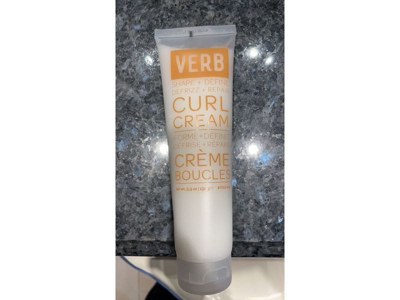 Verb Curl Cream, Shape + Definition + Defrizz + Repair, 5.3 oz/150 g