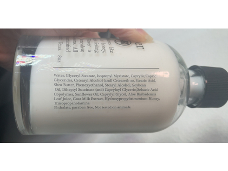 Simplified Goat Milk Lotion, Cactus Flower, 8 oz