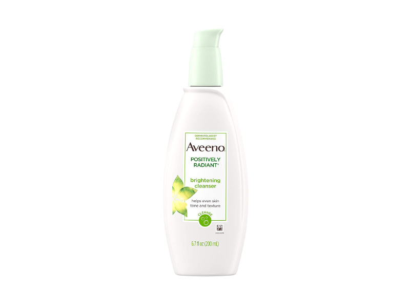 Aveeno Positively Radiant Brightening Cleanser, 6.7 fl oz / 200 mL