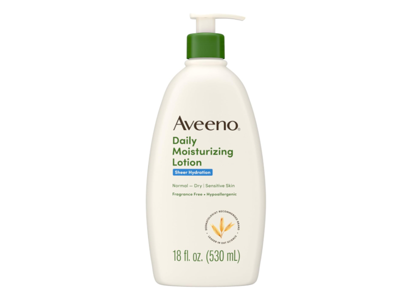 Aveeno Sheer Hydration Daily Moisturizing Lotion, 18 fl oz/530 mL
