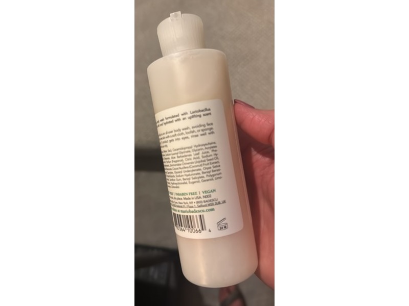 Mario Badescu Skin Care Body Soap, Coconut, 8 fl oz/236 mL