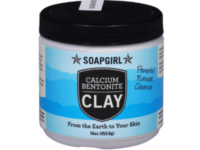 Soapgirl Calcium Bentonite Clay, 16 fl oz/453.6 g