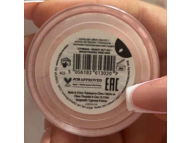 Lottie London Ready Set Go Setting Powder, Brightening Pink, 5 g