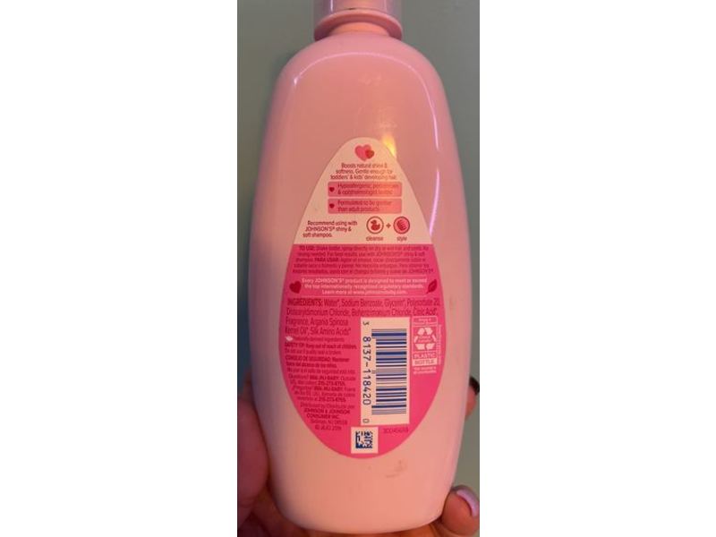 Johnson's Conditioning Spray, Shiny & Soft, 10 fl oz/295 mL