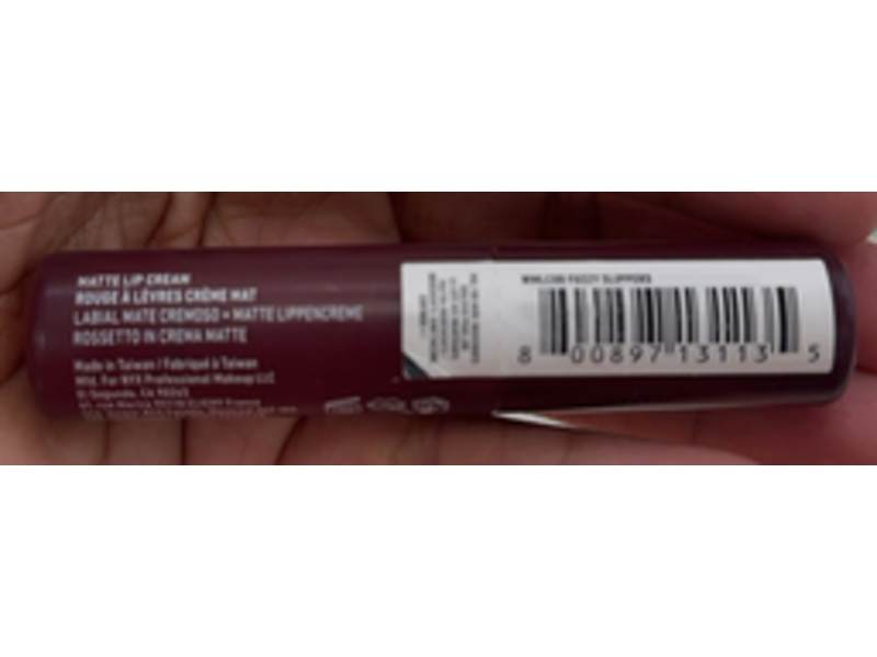 Nyx Professional Makeup Smooth Whip Matte Lip Cream, 08 Fuzzy Slippers, 0.13 fl oz/4 mL