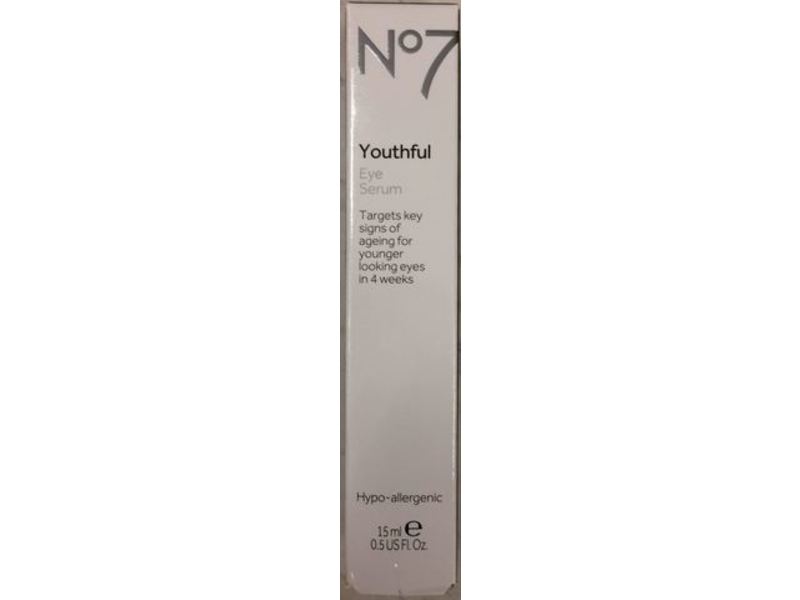 No 7 Youthful Eye Serum, 0.5 fl oz/15 mL