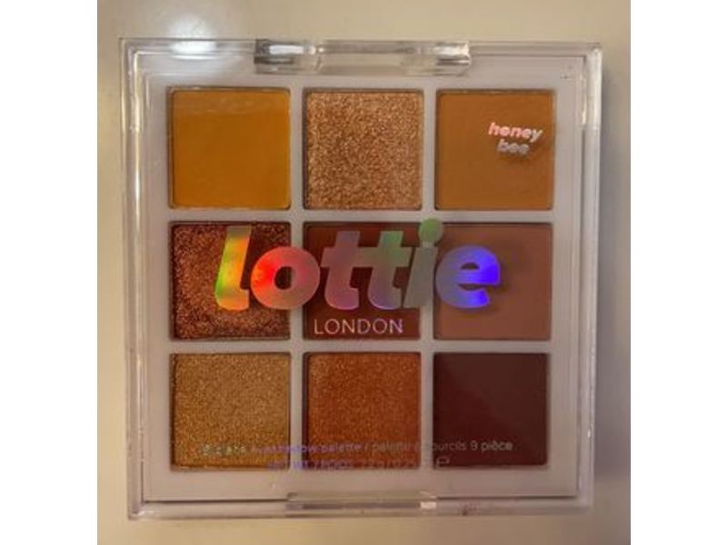 Lottie London Eyeshadow Palette, Honey Bee, 0.25 oz/7.2 g