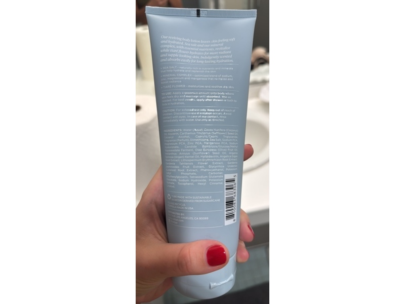 Saltair Reviving Body Lotion, Seascape, 10 fl oz/295 mL, Pack Of 2