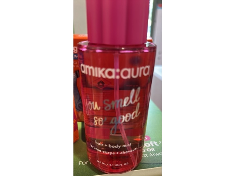Amika: Aura Hair + Body Mist, You Smell So Good, 8.1 fl oz/240 mL