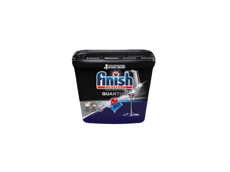 Finish Quantum Dishwasher Pods, 21.1 oz/600 g, 48 Count