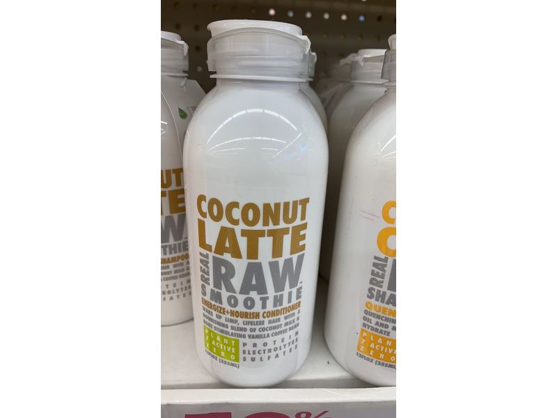Real Raw Coconut Latte Smoothie Conditioner, 12 fl oz/355 mL