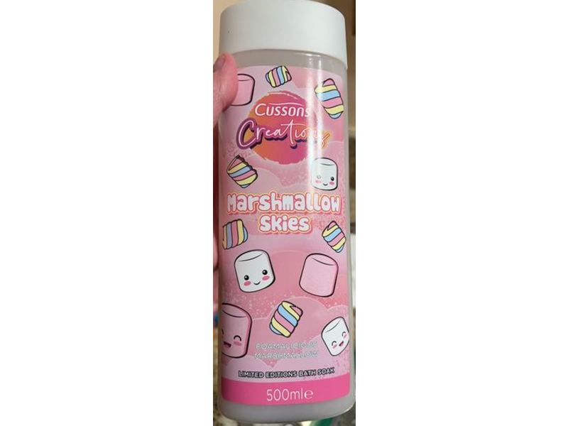 Cussons Limited Edition Bath Soaks, Marshmallow Skies, 500 mL