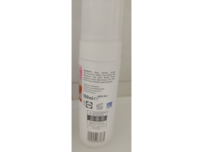 Cien Nature 3 In 1 Cleansing Foam, Sensitive Almond, 150 mL