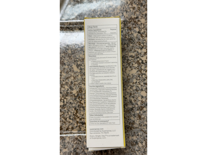 Supergoop Lip Screen, SPF 40, 0.34 fl oz/10 mL