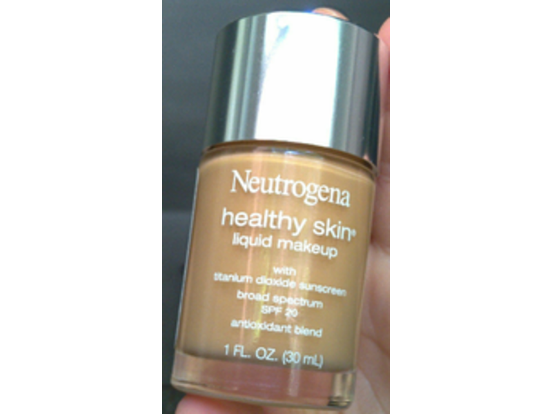 Neutrogena Healthy Skin Liquid Makeup, SPF 20, Honey 85, 1 fl oz/30 mL