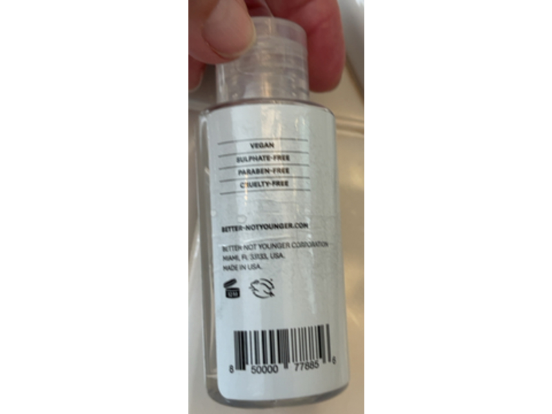 Better Not Younger Pure Revitalizing Shampoo, 2 fl oz/60 mL