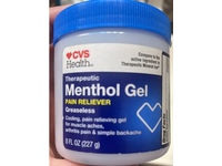 CVS Health Therapeutic Menthol Gel Pain Reliever, 8 fl oz/227 g - thumbnail 2