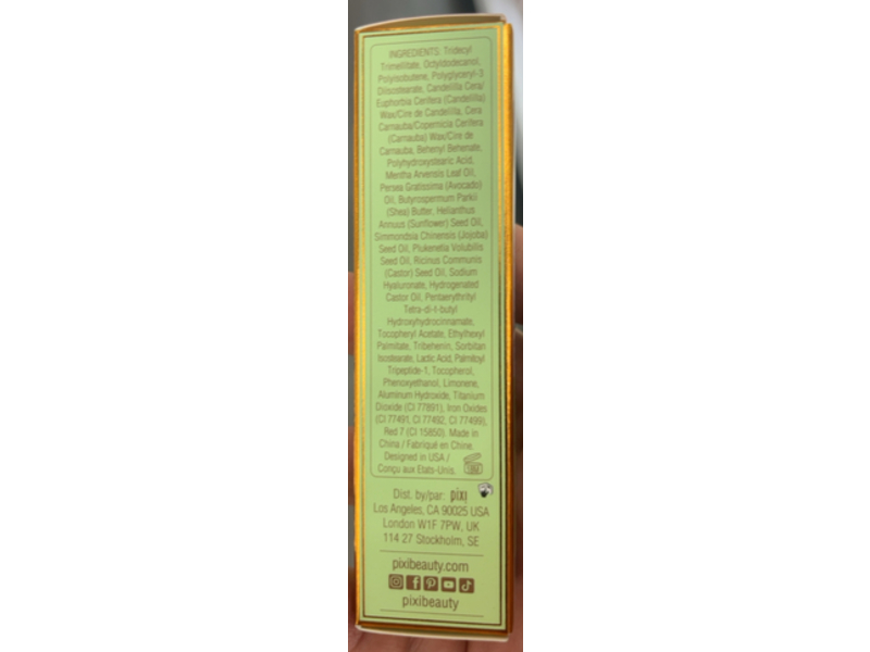 Pixi +Hydra Tinted Lip Blam, Rosette, 0.16 oz/4.8 g