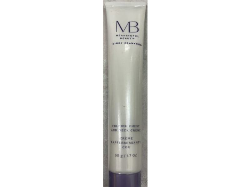 Meaningful Beauty Firming Chest & Neck Creme, Cindy Crawfors, 1.7 oz/50 g