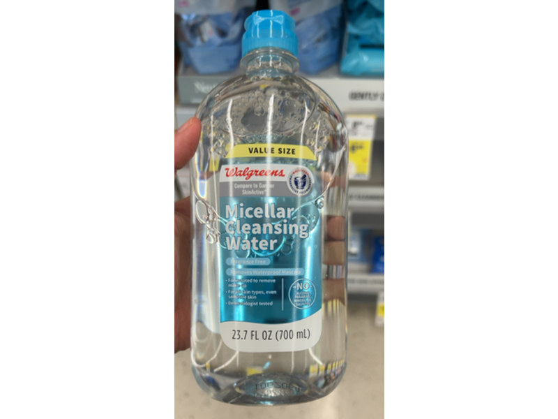 Walgreens Micellar Cleansing Water, 23.7 fl oz/700 mL