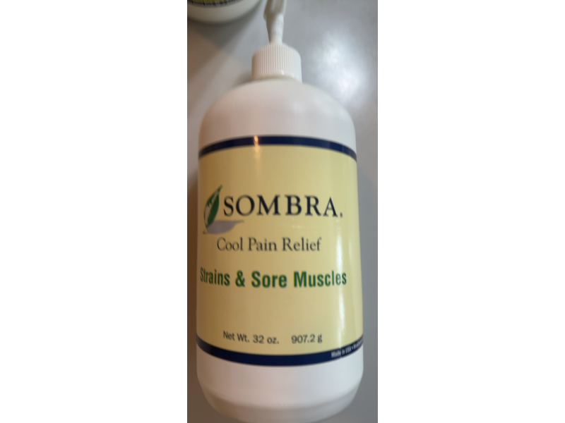 Sombra Strains & Sore Muscles Cool Pain Relief, 32 oz/907.2 g