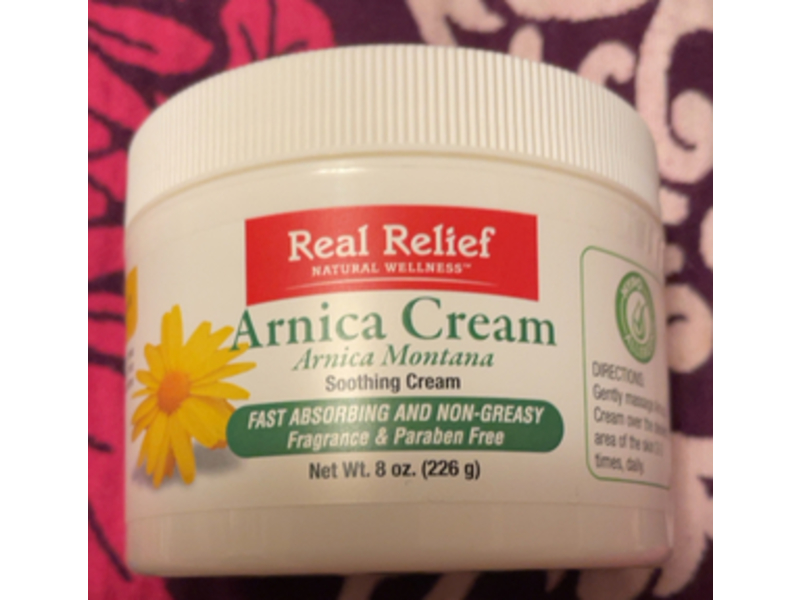 Real Relief Arnica Soothing Cream, 8 oz/226 g