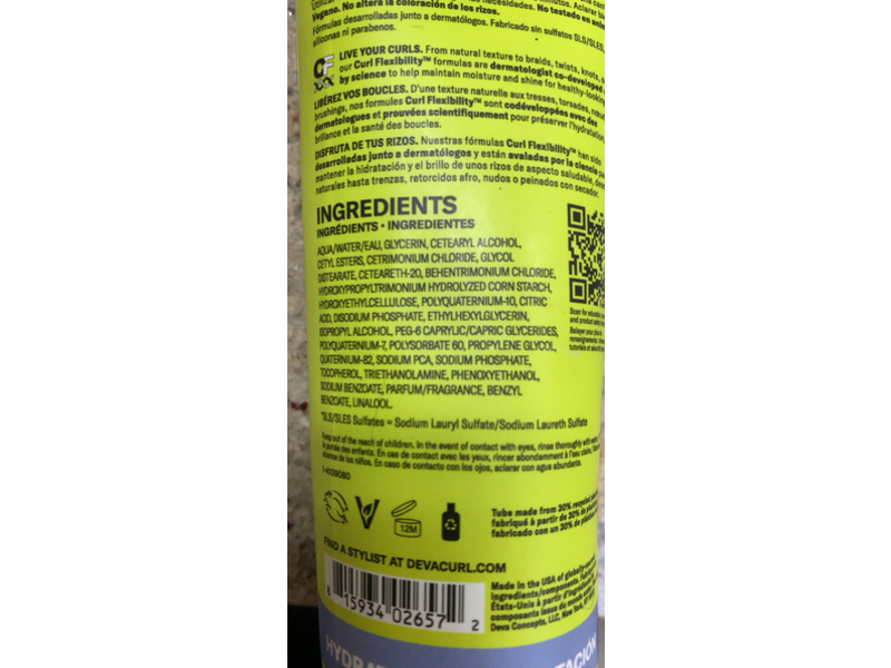 DevaCurl Heaven In Hair Moisturizing Deep Conditioner, 8 fl oz/236 mL