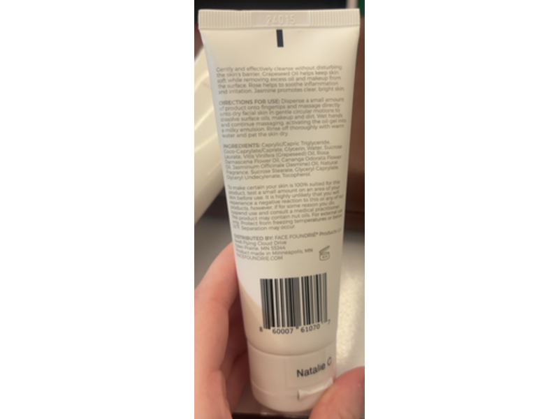 Face Foundrie Day + Night Lavish Cleanser, 2.5 fl oz/75 mL