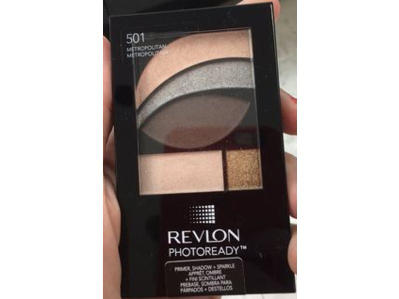 Revlon Photoready Primer, Shadow + Sparkle, 501 Metropolitan, 0.1 oz/2.8 g