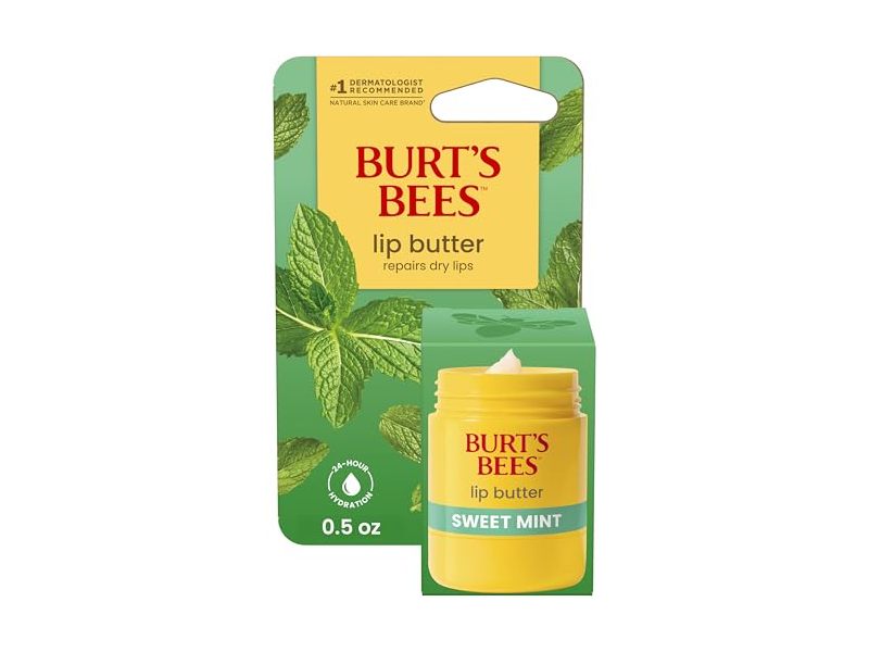 Burt's Bees Lip Butter, Sweet Mint, 0.5 oz/14.17 g