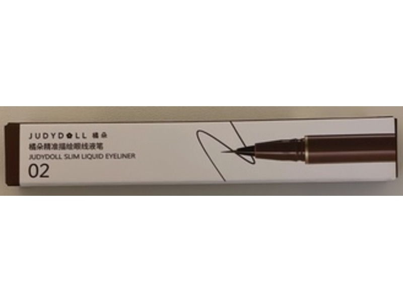 Judydoll Slim Ultra-Fine Liquid Eyeliner, 02 Deep Brown, 0.014 oz/400 mg