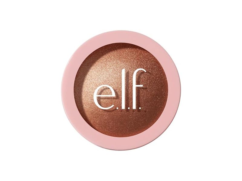 e.l.f. Halo Glow Silky Powder Highlighter, Coppertunist, 0.15 oz/4.5 g