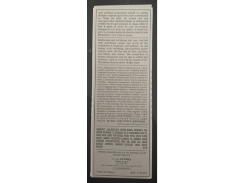 Sisley Paris Phyto-Blanc L'exfoliant Brightening Buff & Wash, 3.3 fl oz/100 mL