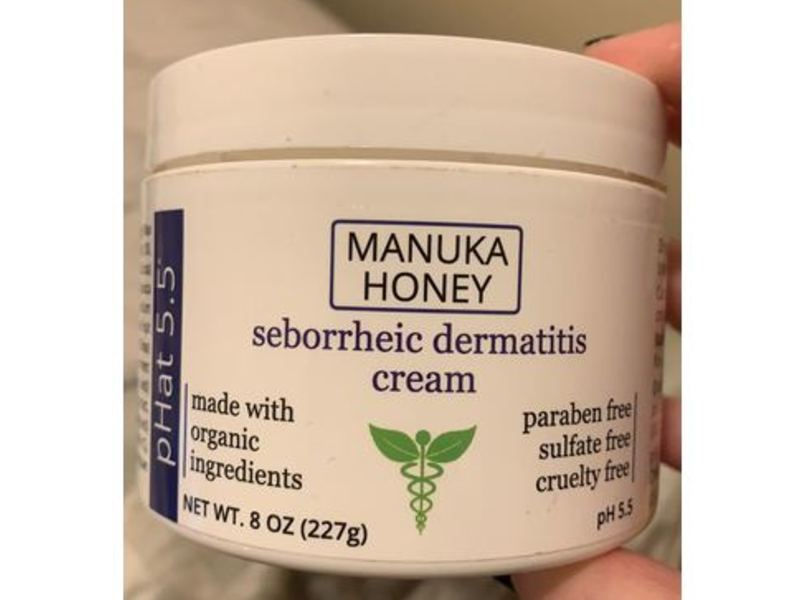 pHat 5.5 Manuka Honey Seborrheic Dermatitis Cream, 8 oz/227 g