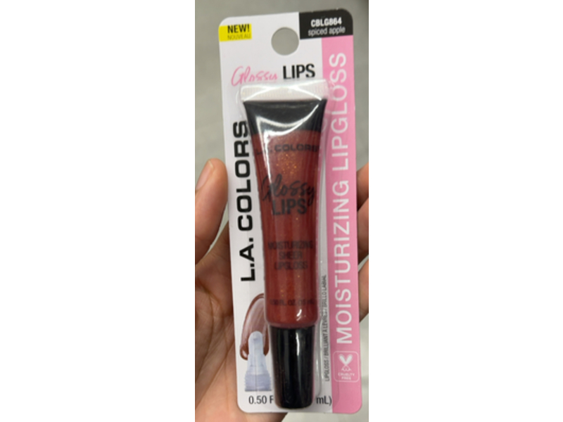 L.A. Colors Moisturizing Lip Gloss, Spiced Apple, 0.50 fl oz/15 mL