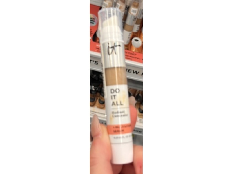 It Cosmetics Do It All Radiant Concealer, 215 Light Warm, 0.23 fl oz/7 mL