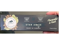 Green Beaver Natural Toothpaste, Star Anise, 2.5 fl oz/75 mL - thumbnail 2