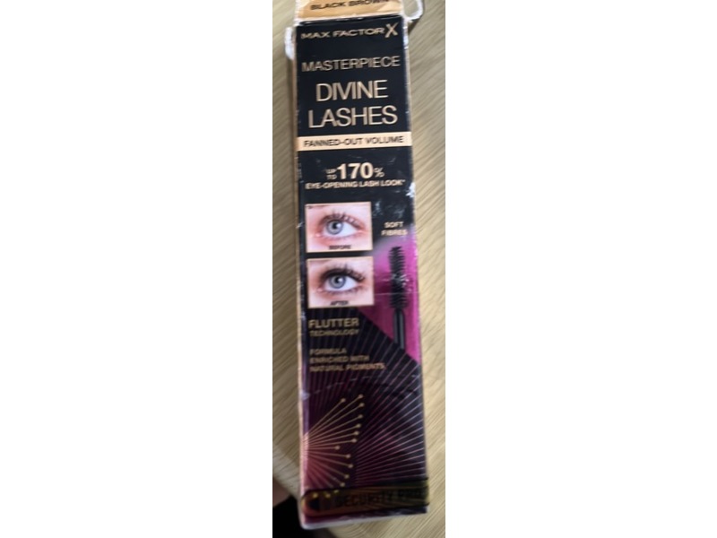 Max Factor Masterpiece Divine Lashes Mascara, Black Brown, 8 mL