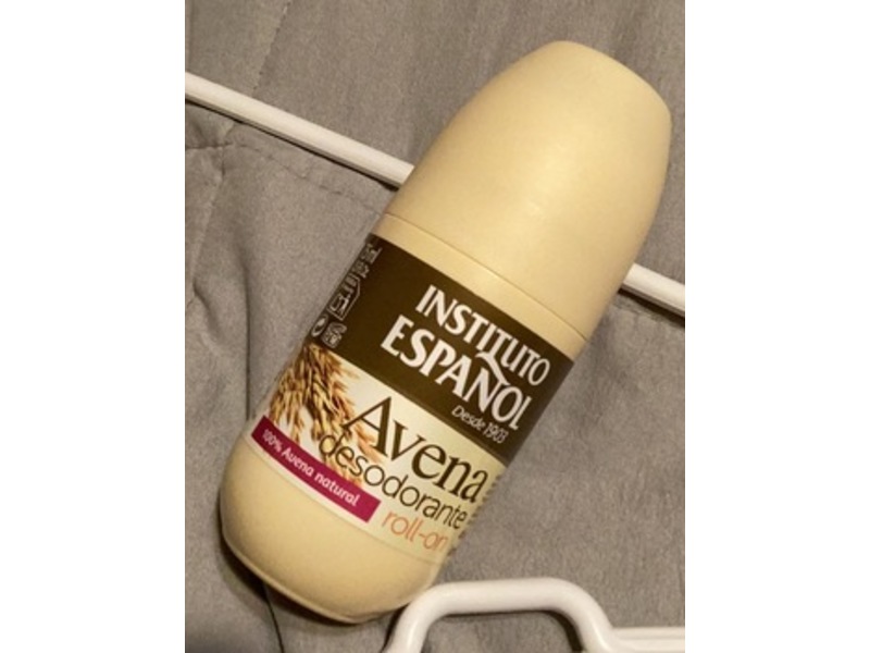 Instituto Espanol Avena Roll-On Deodorant, Oatmeal, 2.5 fl oz/75 mL