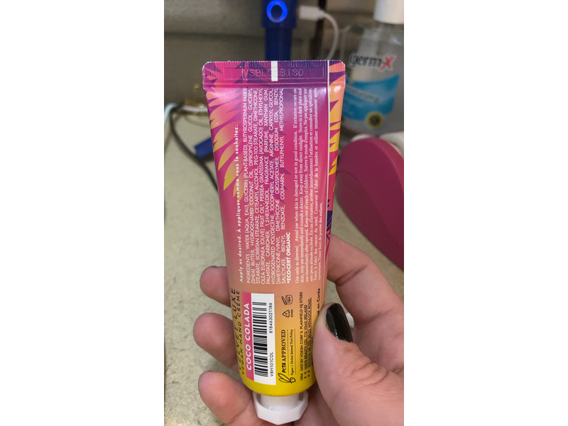 Voesh Velvet Luxe Vegan Hand cream, Coco Colada, 1.5 fl oz/45 mL