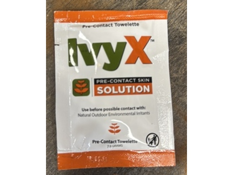 Coretex Ivyx Pre-Contact Skin Towelette Solution, 7.8 g, 25 Count