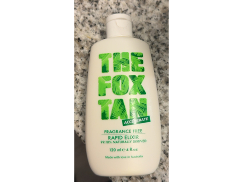 The Fox Tan Rapid Elixir, 4 fl oz/120 mL