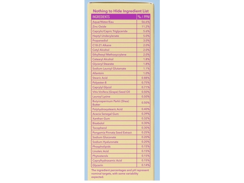 Good Molecules Moisturizing Rich Sunscreen, SPF 30, 1.7 fl oz/50 mL