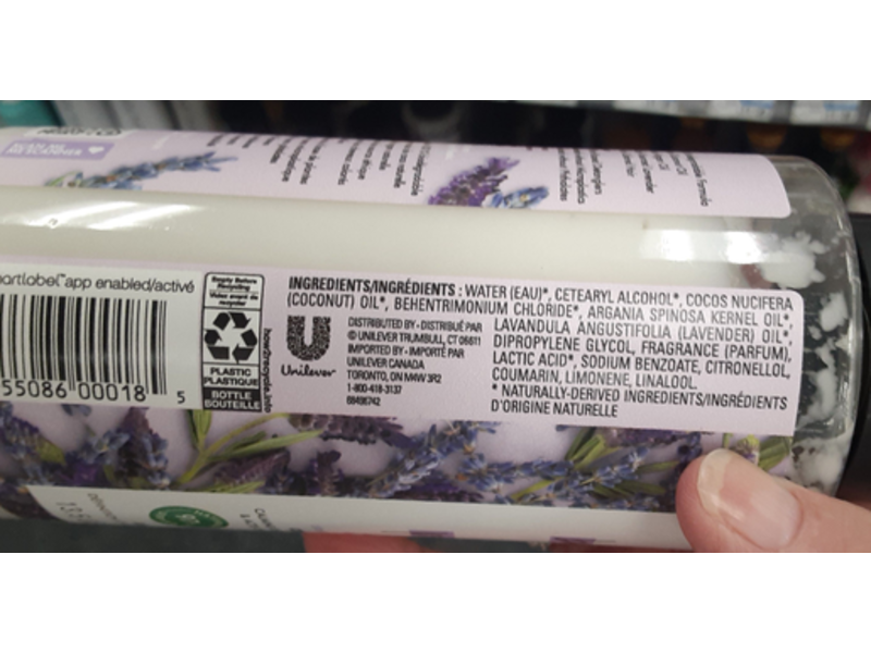 Love Beauty & Planet Smooth & Serene Conditioner, Argan Oil & Lavender, 13.5 fl oz/400 mL