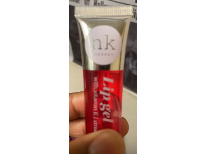 nicka k Lip Gel with Vitamin E, Cherry, 0.5 fl oz/15 mL